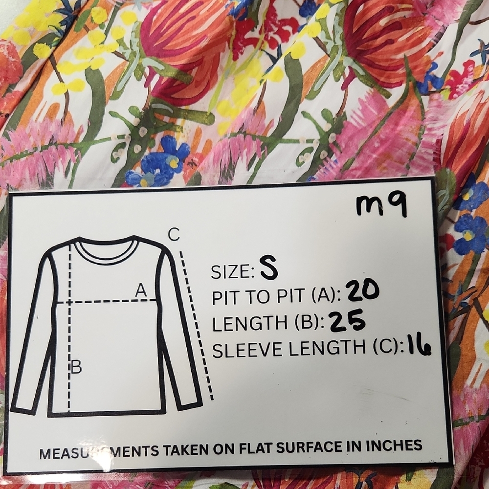 entro Pink Floral Puff-Sleeve Blouse - Picture 11 of 12
